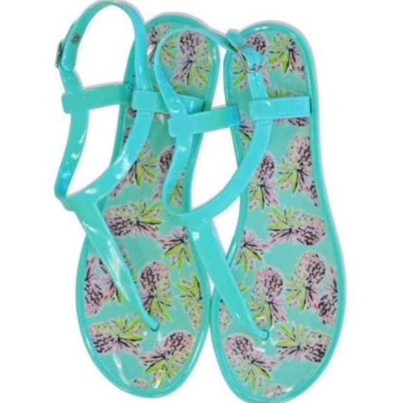 Shoes - Pineapple Jelly Sandals